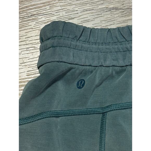 Lululemon 4 Softstreme High Rise Straight Leg Cropped Pant Storm Teal 23” - Picture 6 of 7